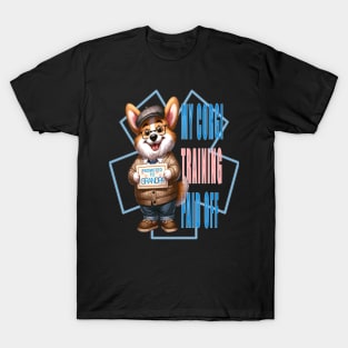 Corgi Grandpa Wisdom: Love and Light T-Shirt